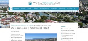 Artikel over Tbilisi